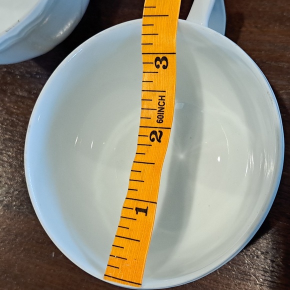 Limoges France Tea/Coffee Cup, Moi& Coi inscribed on white porcelain - Picture 12 of 12